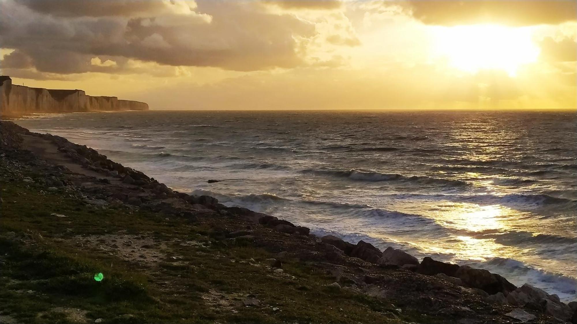 Le clapotis de l'Ô, calme, balcon sur la mer, à 2 h de Paris Ault Eksteriør bilde